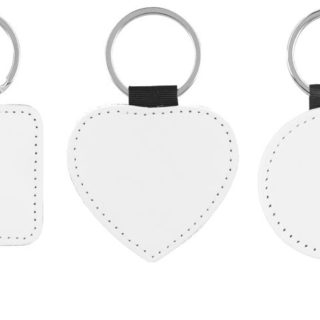 LLAVERO CUADRADO CORAZON CRICULAR PERSONALIZADOS POR SUBLIMACION
